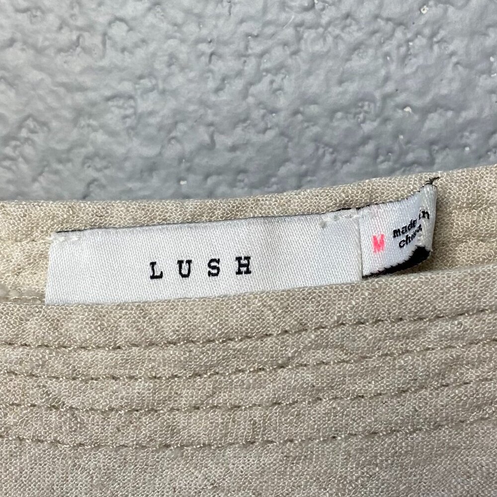 Lush Linen Blend Dress - Picture 4 of 6